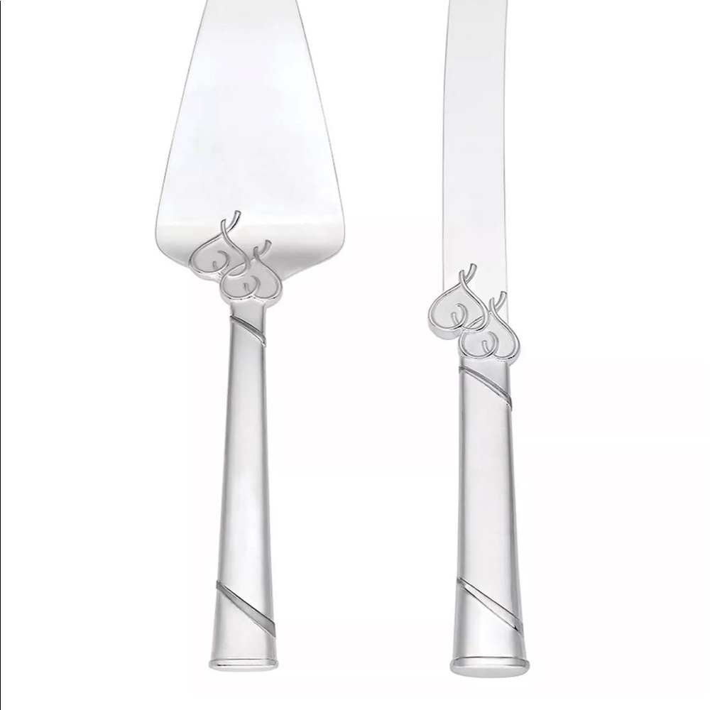 Lenox true love 2 piece serving set !